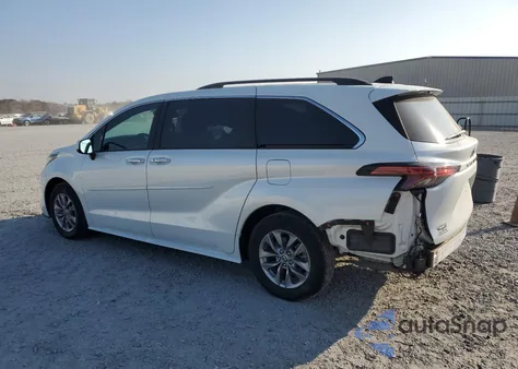 2022 Toyota Sienna Xle из США, поврежденный, VIN 5TDYRKEC5NS109761